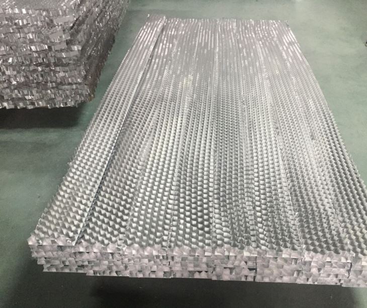 expanded aluminium  honeycomb core